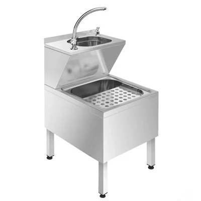 Lavello Commerciale per Lavaggio Mani e Mop 500x600mm