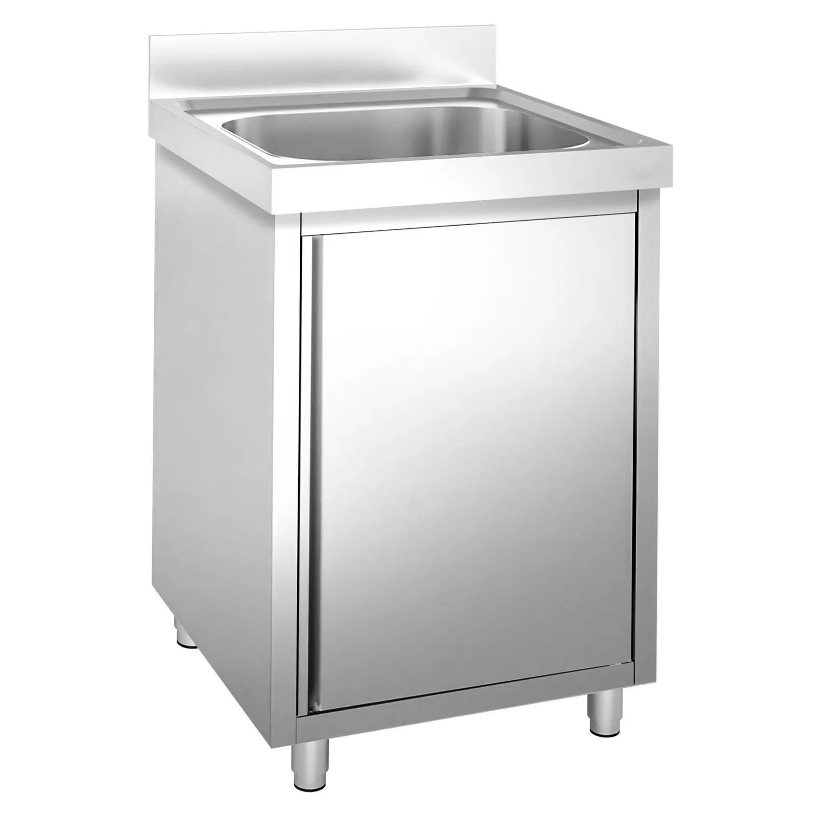 PREMIUM Spülbeckenschrank 600x600mm - 1 Becken Mitte