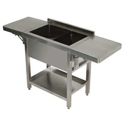 Eisbuffet-Cocktailbarstation mit Ausklappplattform (Beide Größen/Einseitig)